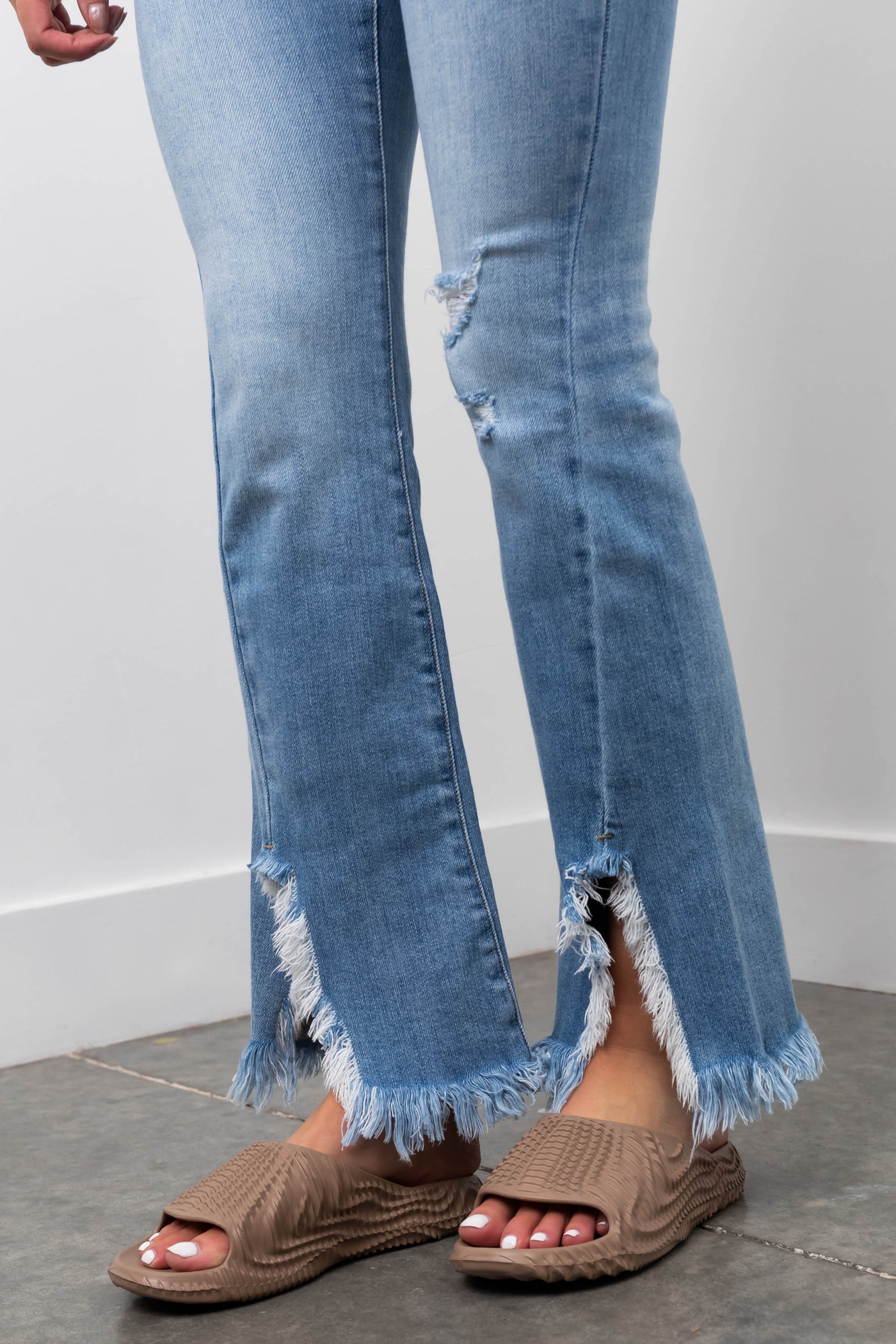KanCan Light Wash High Rise Bootcut Jeans