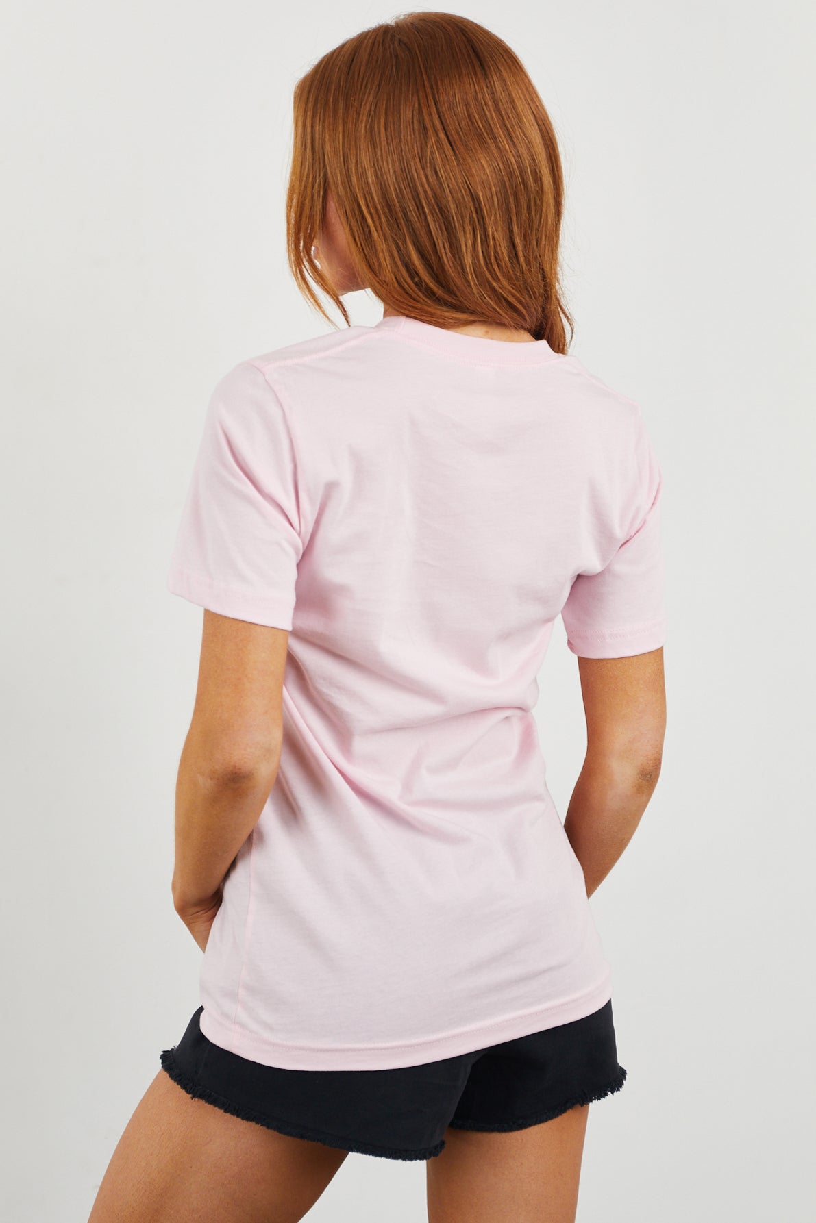 Baby Pink 'Girls Trip' Graphic Knit Tee
