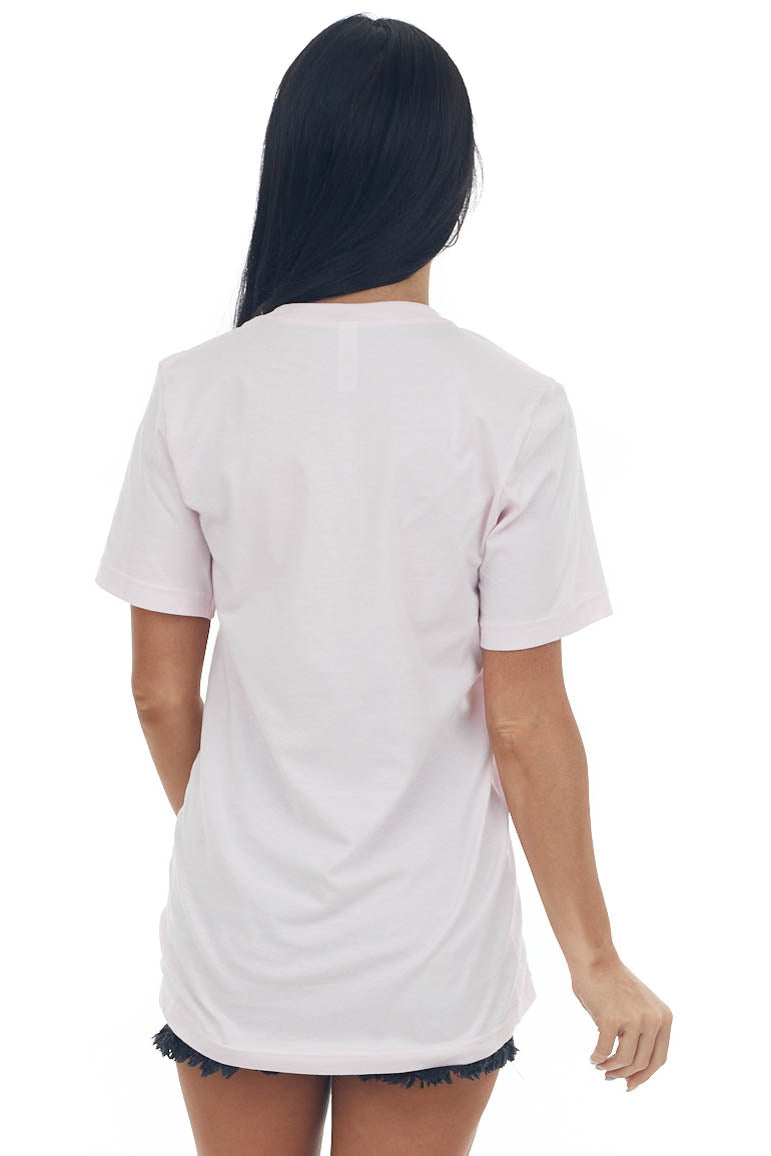 Blush 'Mamahood' Short Sleeve Graphic Tee