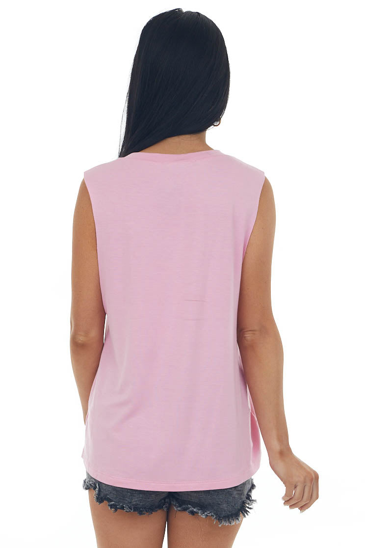 Bubblegum 'Murder Shows Comfy Clothes' Tank Top