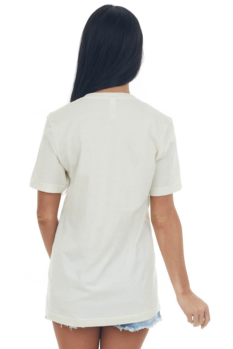 Cream 'Mamahood' Short Sleeve Graphic Tee