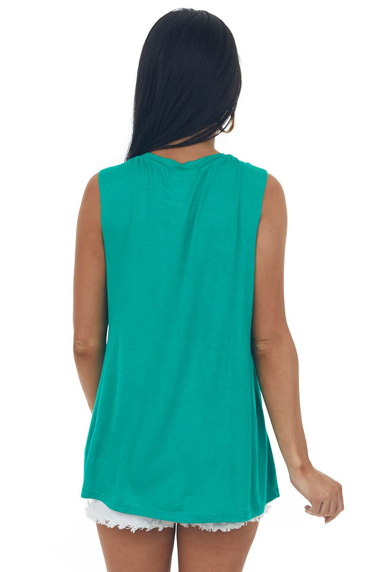 Kelly Green 'Mamacita Needs a Margarita' Tank Top