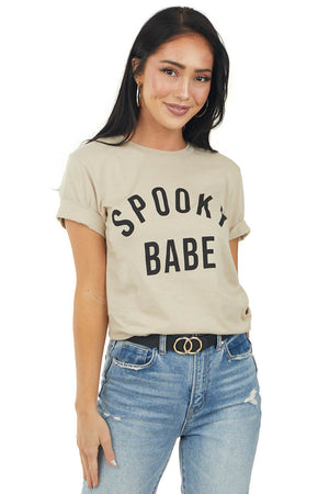 Latte 'Spooky Babe' Graphic Tee Shirt