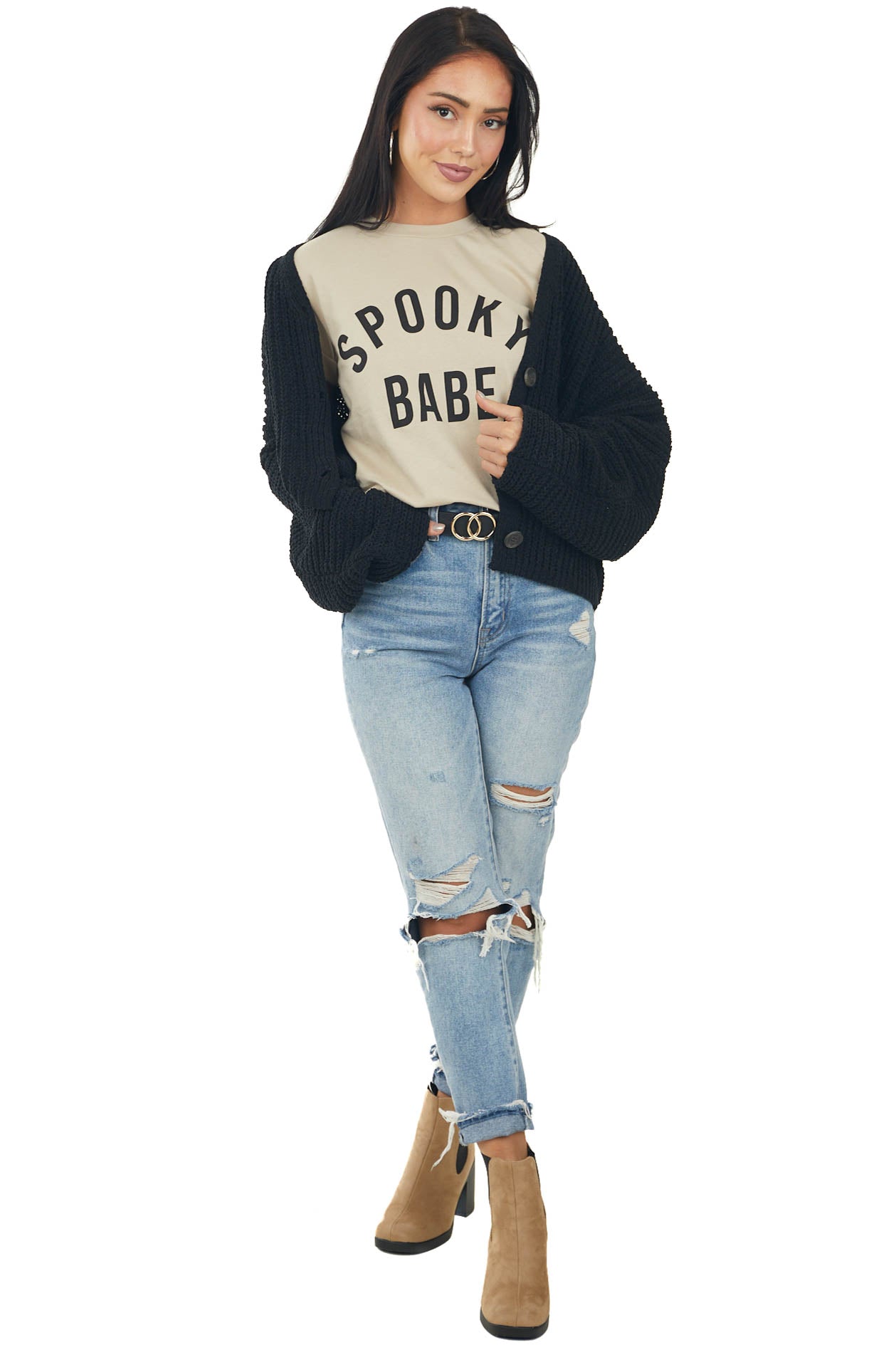 Latte 'Spooky Babe' Graphic Tee Shirt