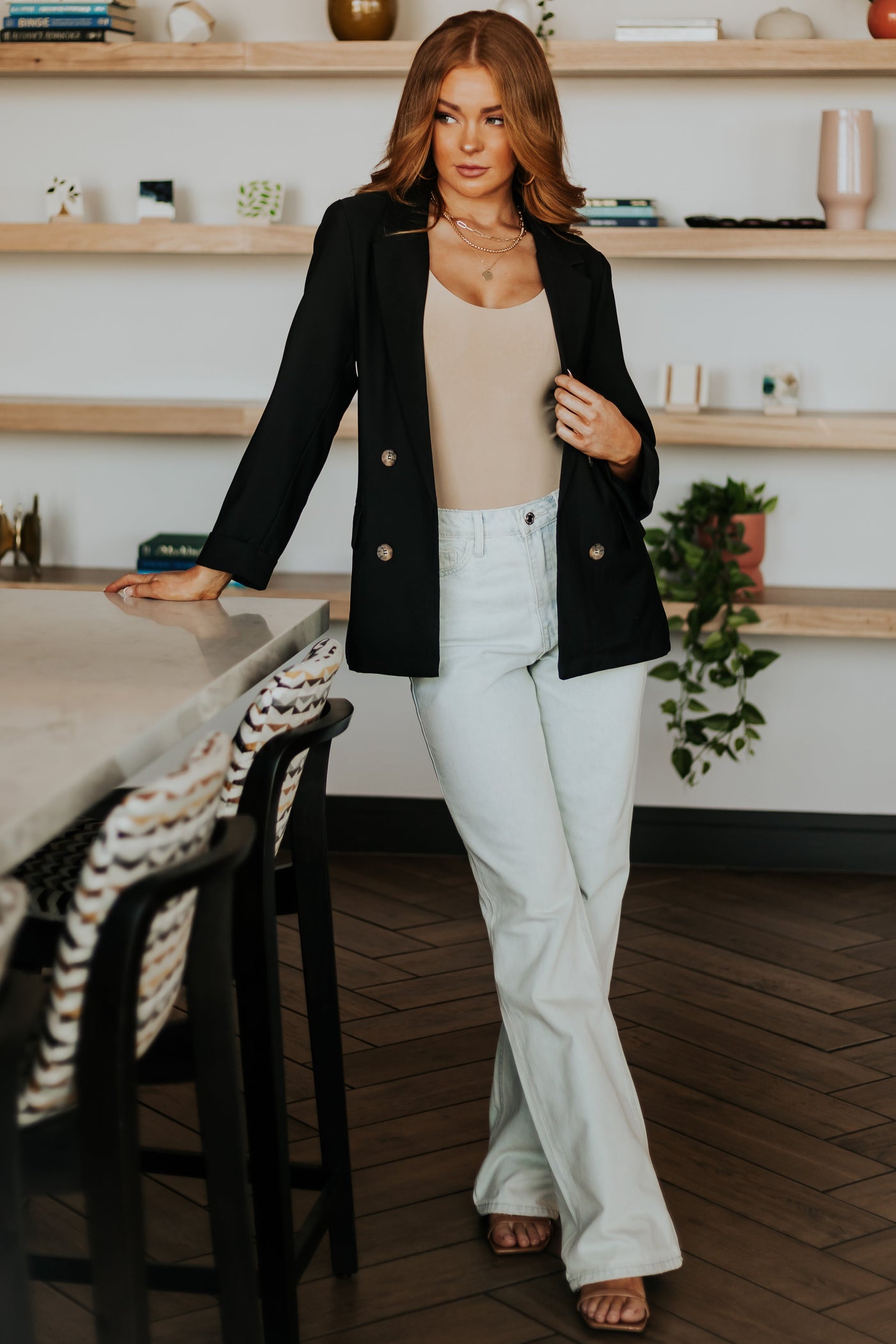 Light Wash 90s Vintage High Rise Wide Leg Jeans