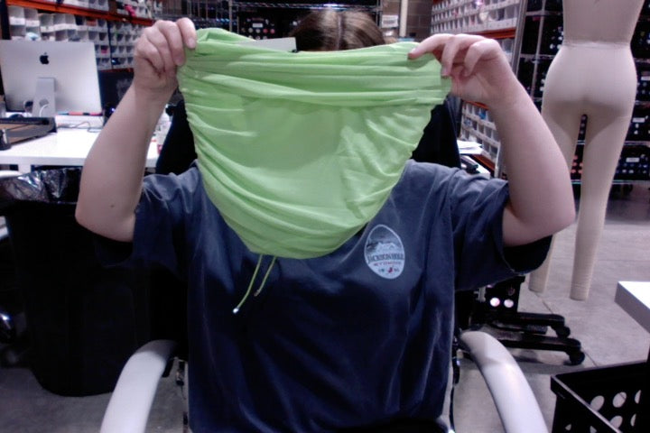 Pistachio Strapless Mesh Corset Crop Top