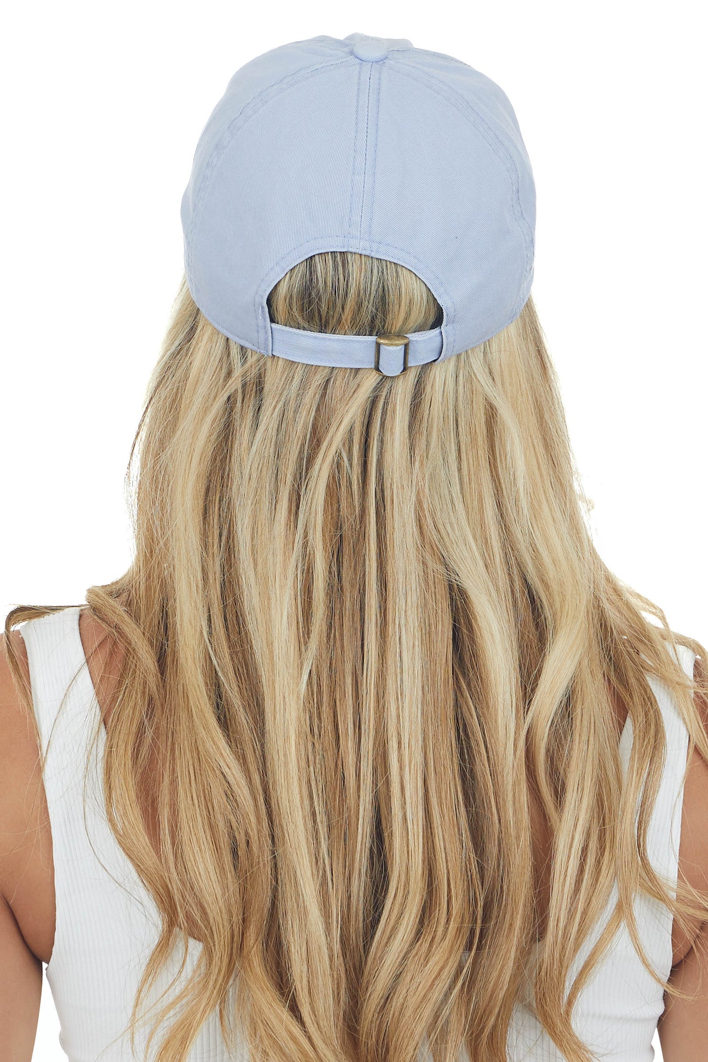 Slate Blue 'Mama' Embroidered Baseball Cap