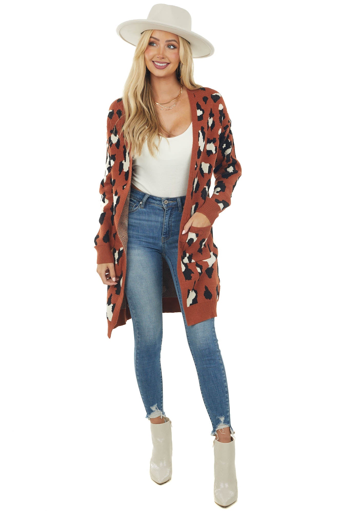 Tawny Leopard Super Soft Duster Cardigan