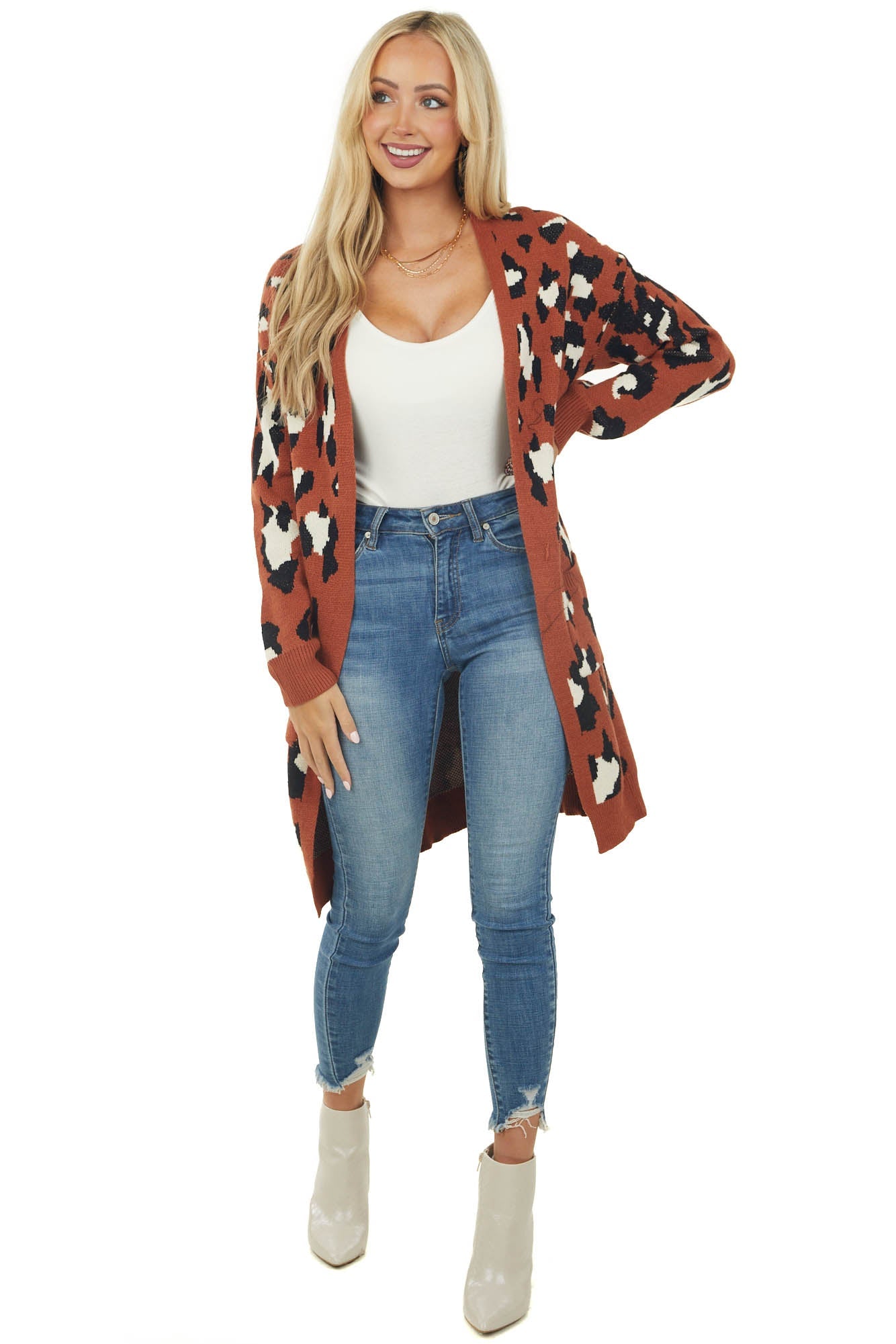 Tawny Leopard Super Soft Duster Cardigan