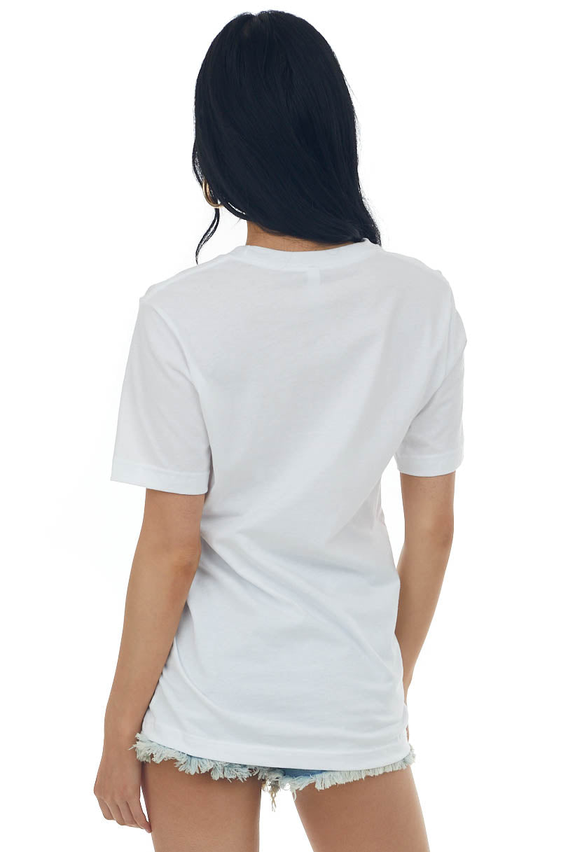 White 'Mama' Short Sleeve Graphic Tee