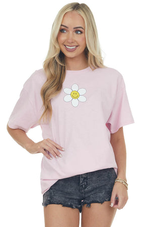 Carnation 'Balance Happiness' Graphic Tee 
