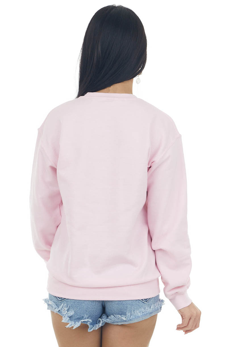 Cherry Blossom 'Howdy' Graphic Sweatshirt