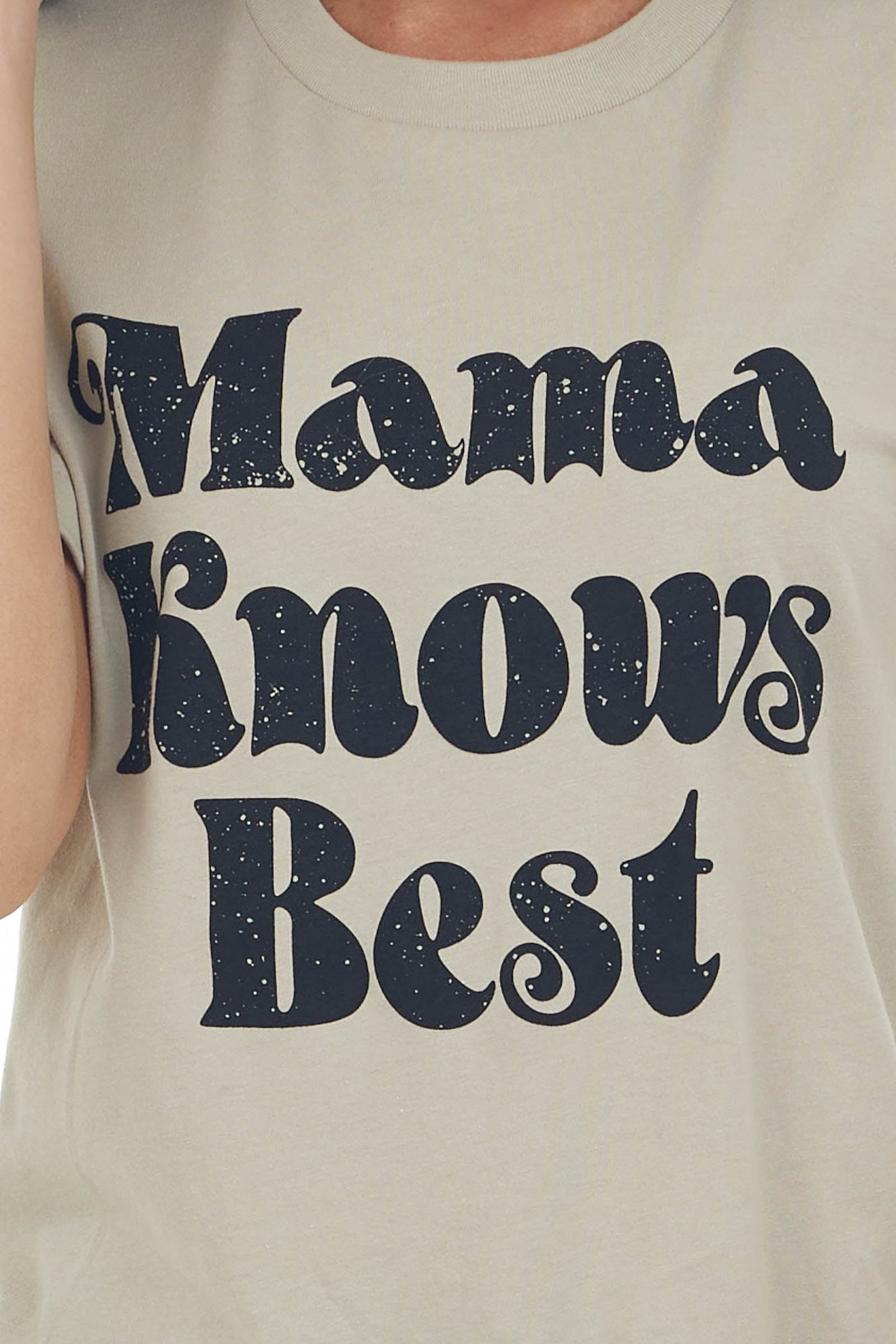 Latte 'Mama Knows Best' Graphic Tee Shirt