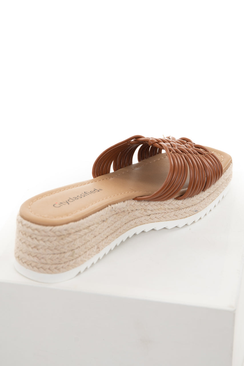 Spice Square Toe Espadrille Wedge Sandal